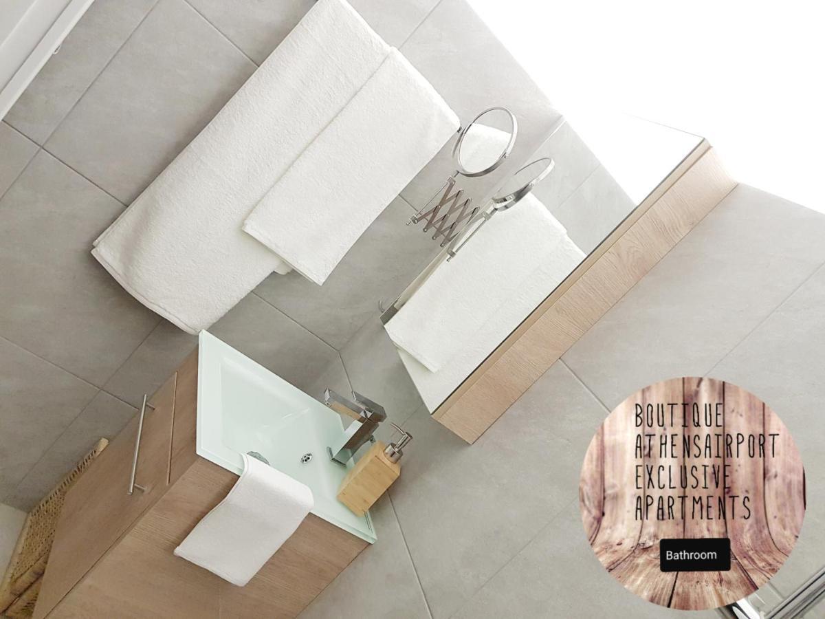 Boutique Athensairport Apartments Markopoulo Mesogaias Luaran gambar