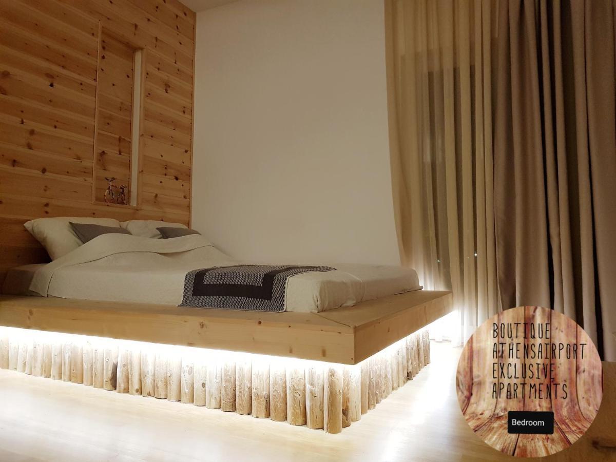 Boutique Athensairport Apartments Markopoulo Mesogaias Luaran gambar